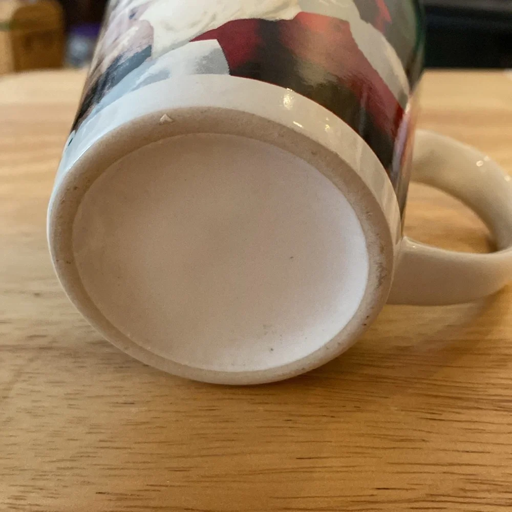 Santa Mug. Holds 8 oz